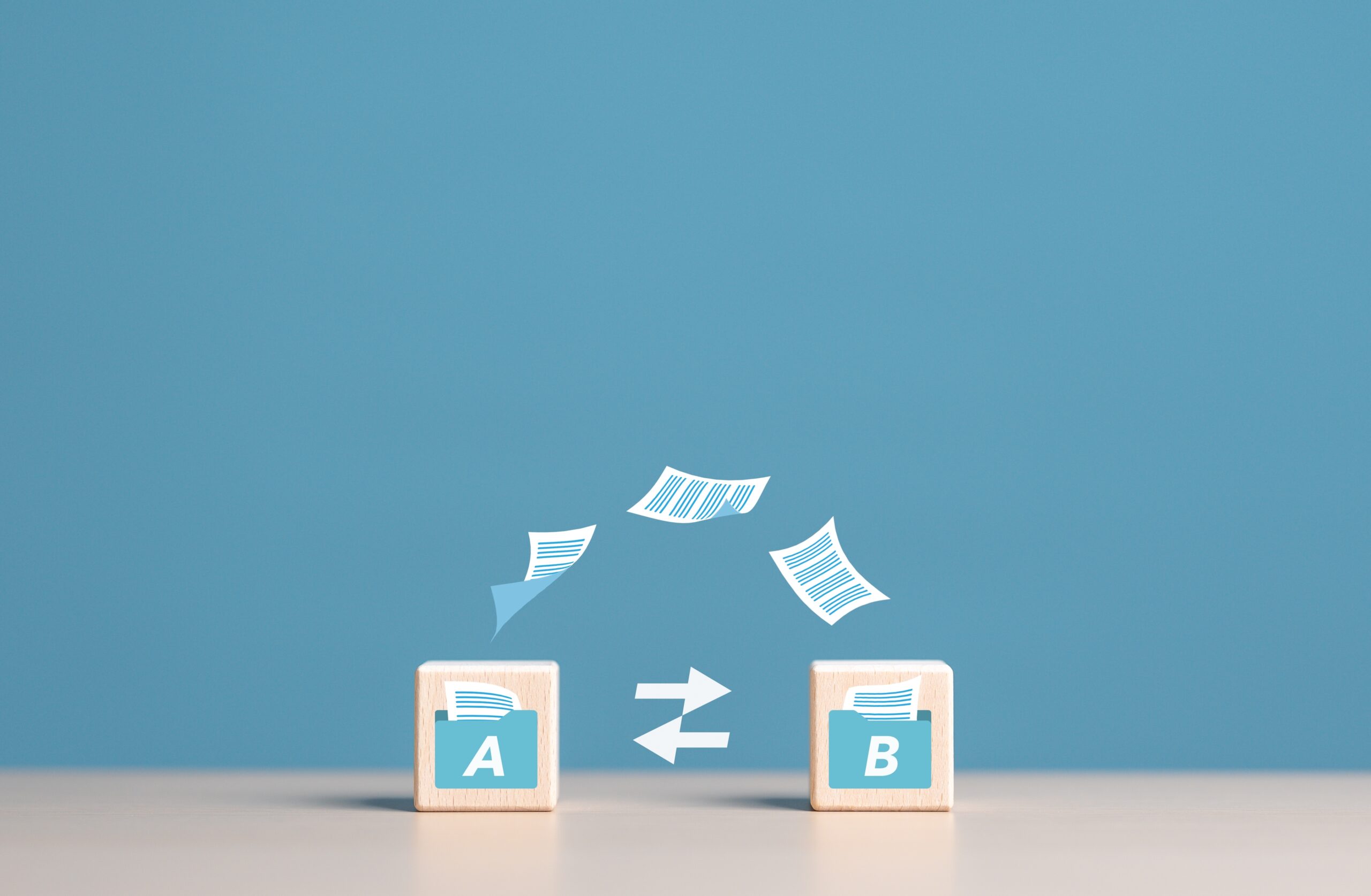 files moving from a to b