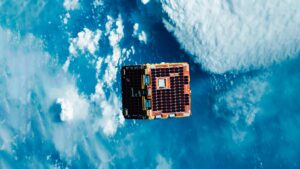 Cube satellites – small in size with big flash memory constraints