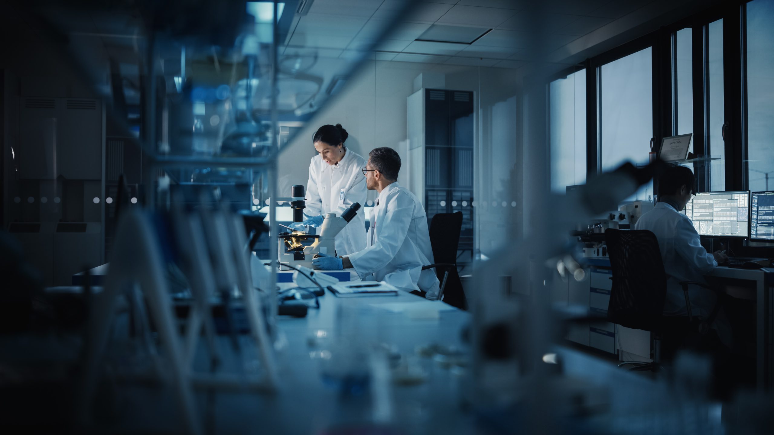 research lab