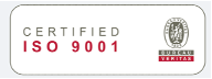 ISO9001 certification badge