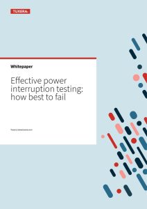 Cover of the Tuxera white paper Effective power interruption testing: how best to fail