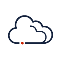 Tuxera cloud concept icon